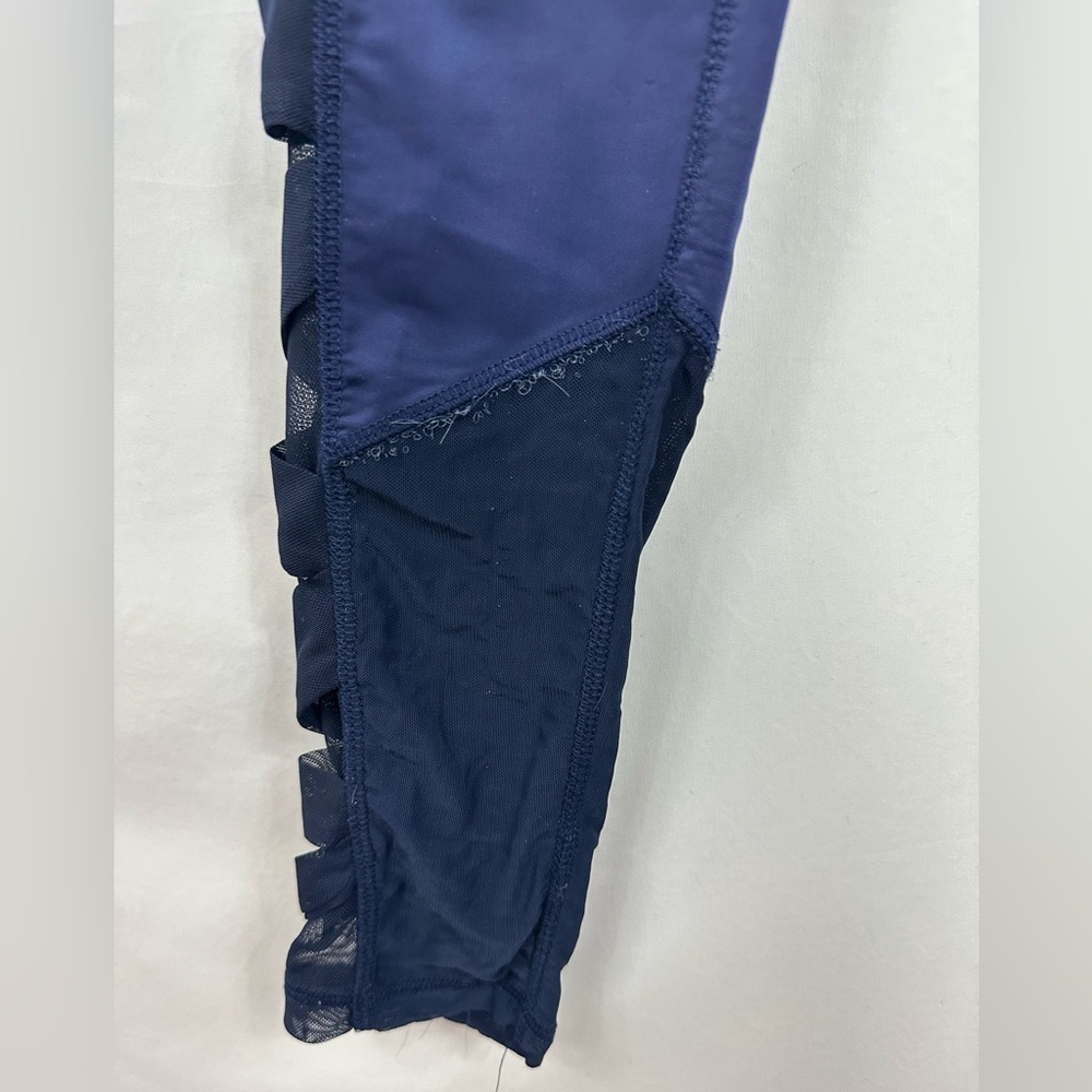 Sam Edelman navy navy cutout leggings size S - Picture 2 of 6